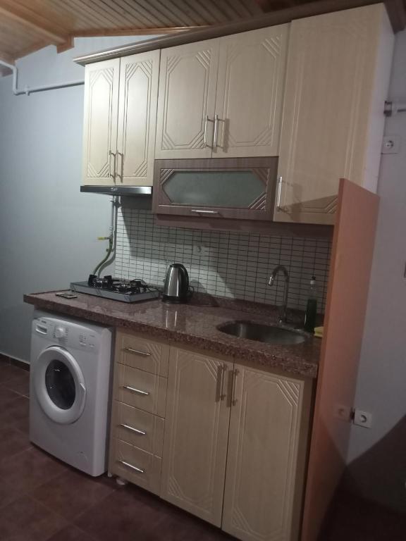 A kitchen or kitchenette at Terra Apart Taksim