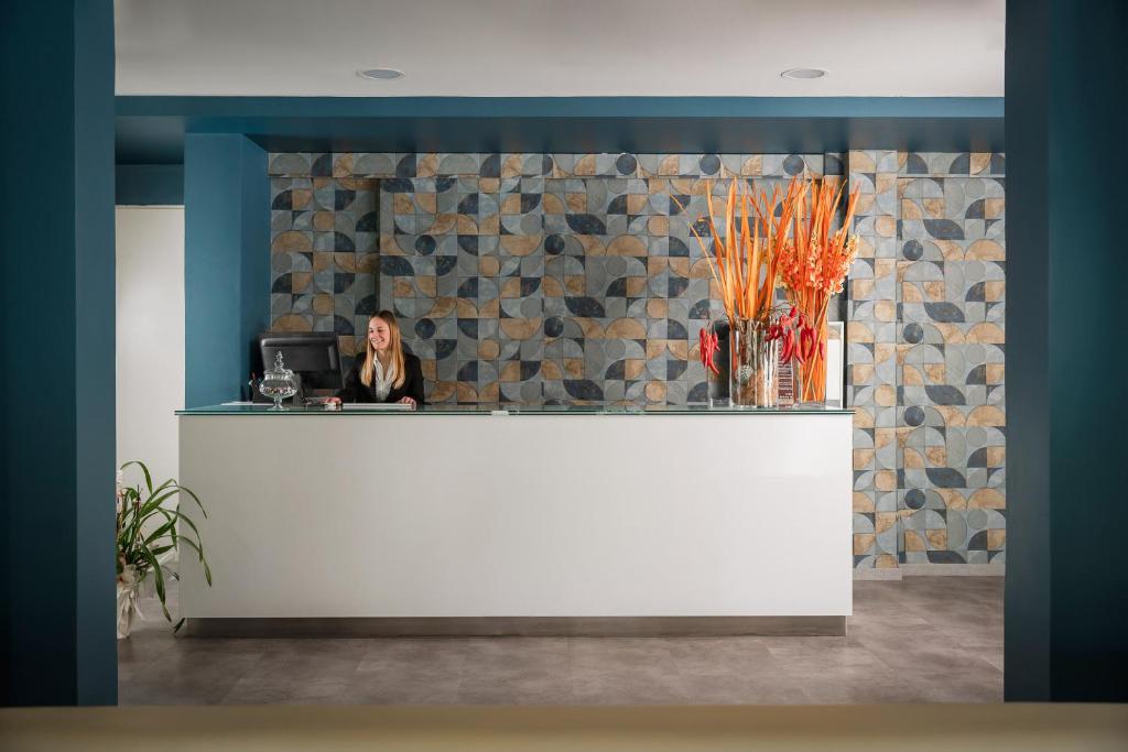 Vstupní hala nebo recepce v ubytování Hotel Embassy