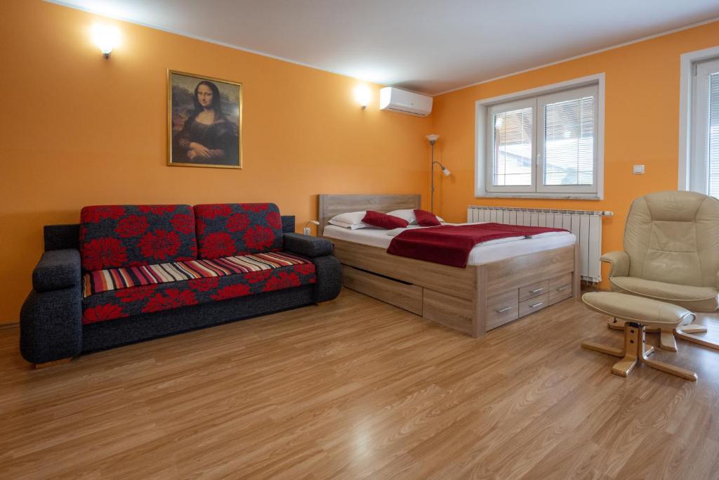 Posezení v ubytování Apartment Anja