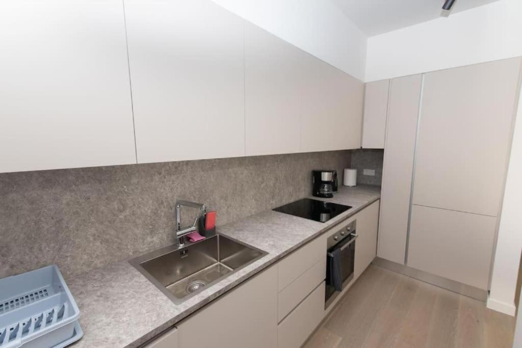 Kuchyňa alebo kuchynka v ubytovaní Modern apartment close to Athens city center (Form_F2)