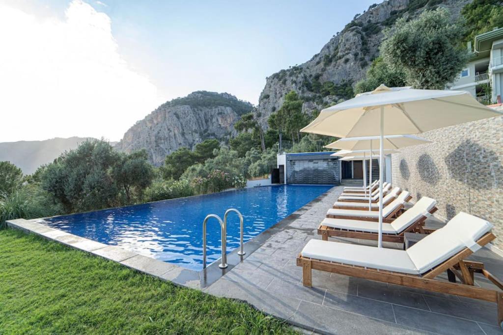 Duplex with Shared Pool & Amazing View in Gocek