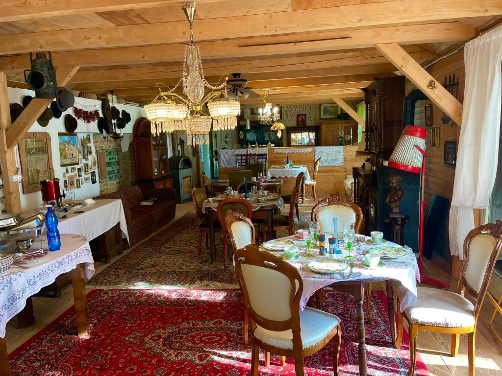 Restaurace v ubytování Villa Luca