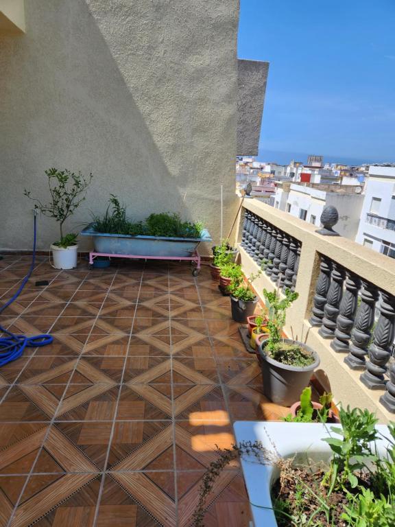 Een balkon of terras bij Tanger méditerranée