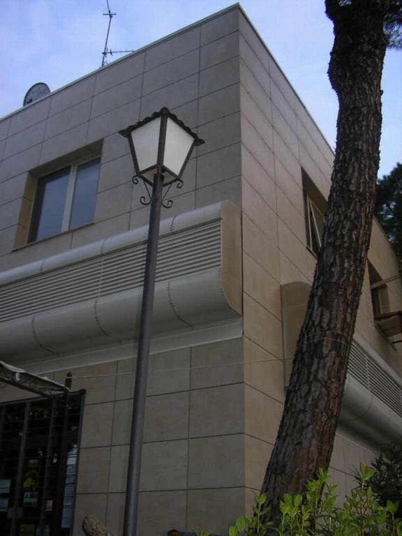 Budynek, w którym mieści się apartament