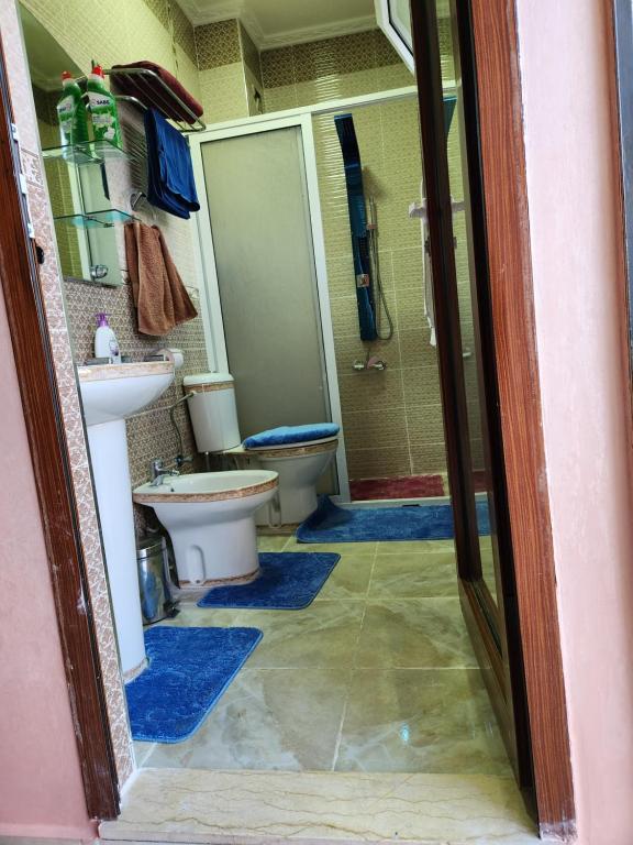 Een badkamer bij Tanger méditerranée