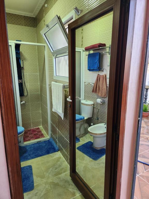 Een badkamer bij Tanger méditerranée