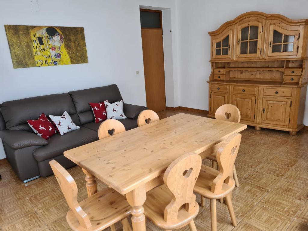 Posezení v ubytování Appartamenti Mulàr