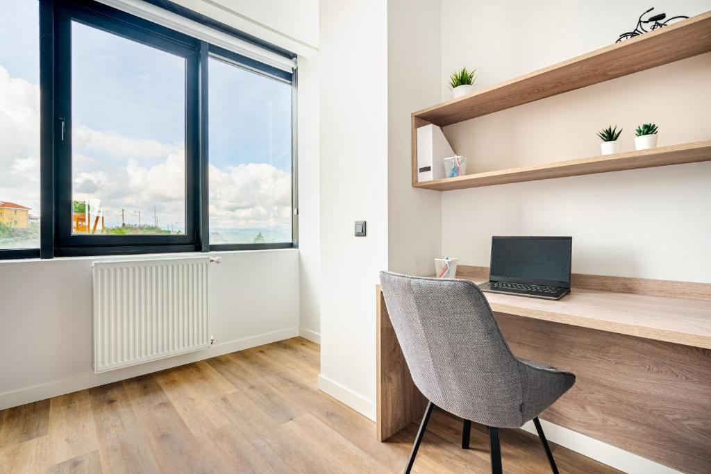 Residencia Universitaria Micampus Oviedo La Gruta - Einzelzimmer