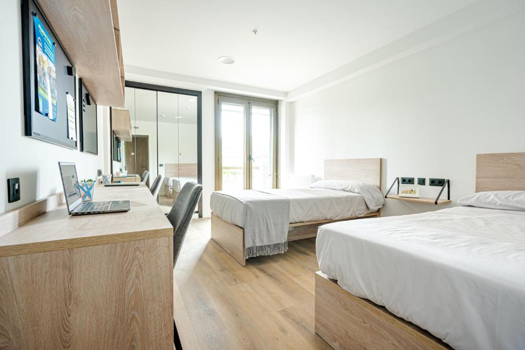 Residencia Universitaria Micampus Oviedo La Gruta - Doppelzimmer