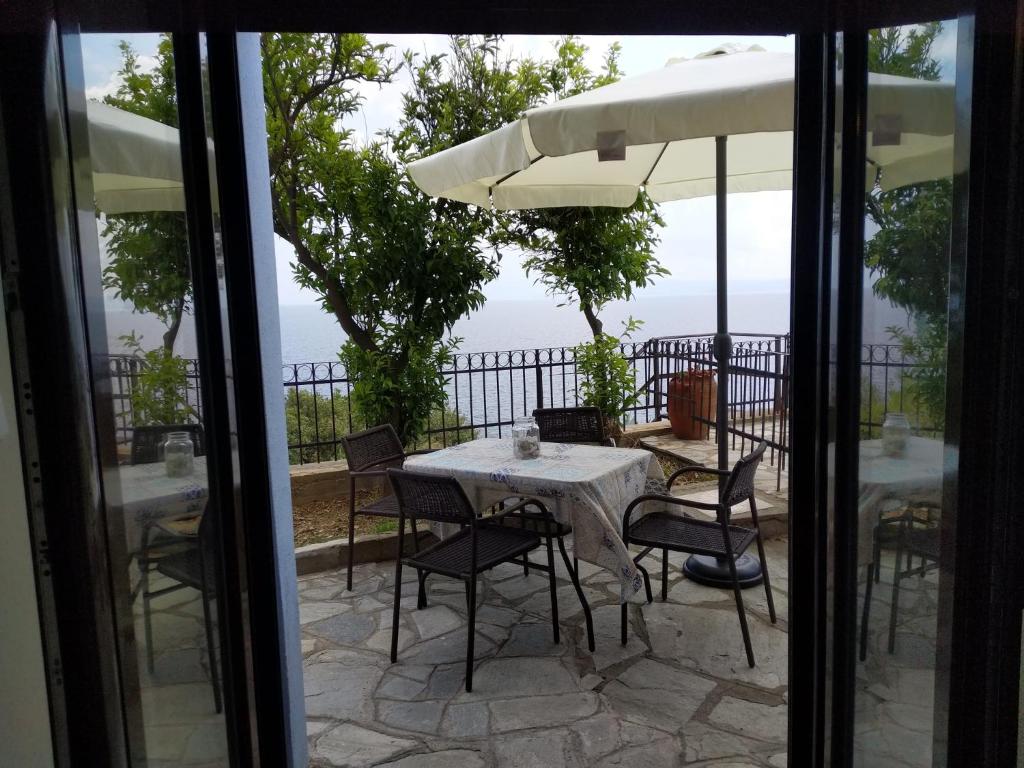 Balkón nebo terasa v ubytování Zennova #2 Mount Athos & Sea View