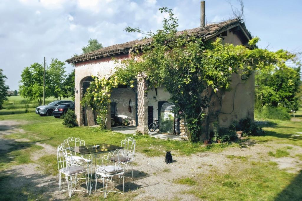 Zahrada ubytování L'Andito