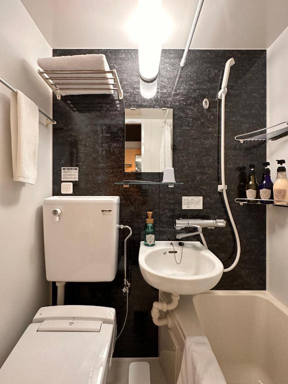 Koupelna v ubytování FL Hotel Asakusa