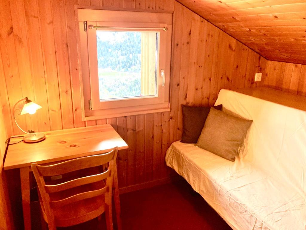 Postel nebo postele na pokoji v ubytování Haus Rhodania