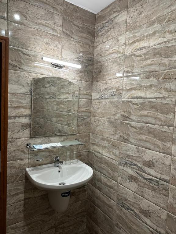 Koupelna v ubytování Victoria Hotel Rooms & Victoria Apartment Veliko Tarnovo