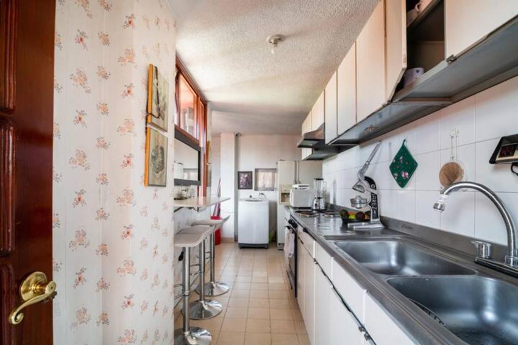Kuchyň nebo kuchyňský kout v ubytování Elias Di Caprio - Habitaciones -