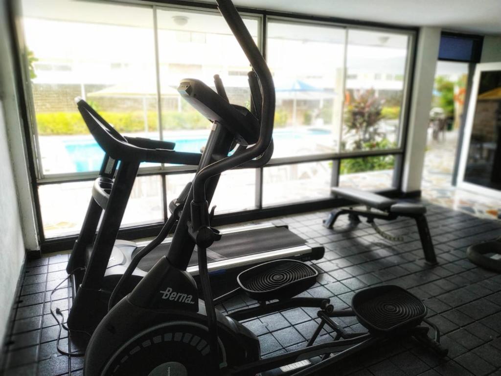 O centro de fitness e/ou as comodidades de fitness de Vallclaire Suites