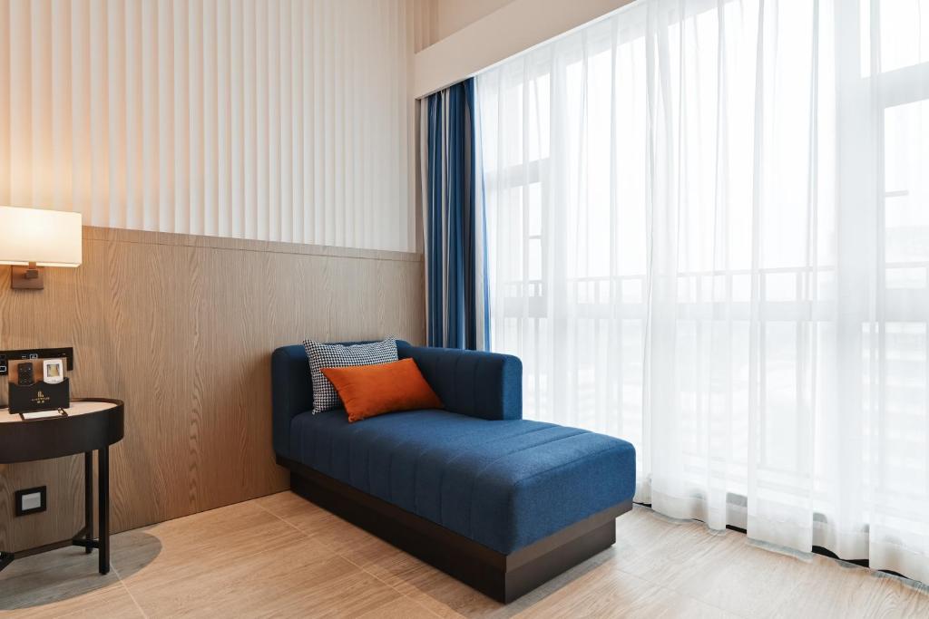 Posezení v ubytování Livetour Hotel Luogang Science City Guangzhou