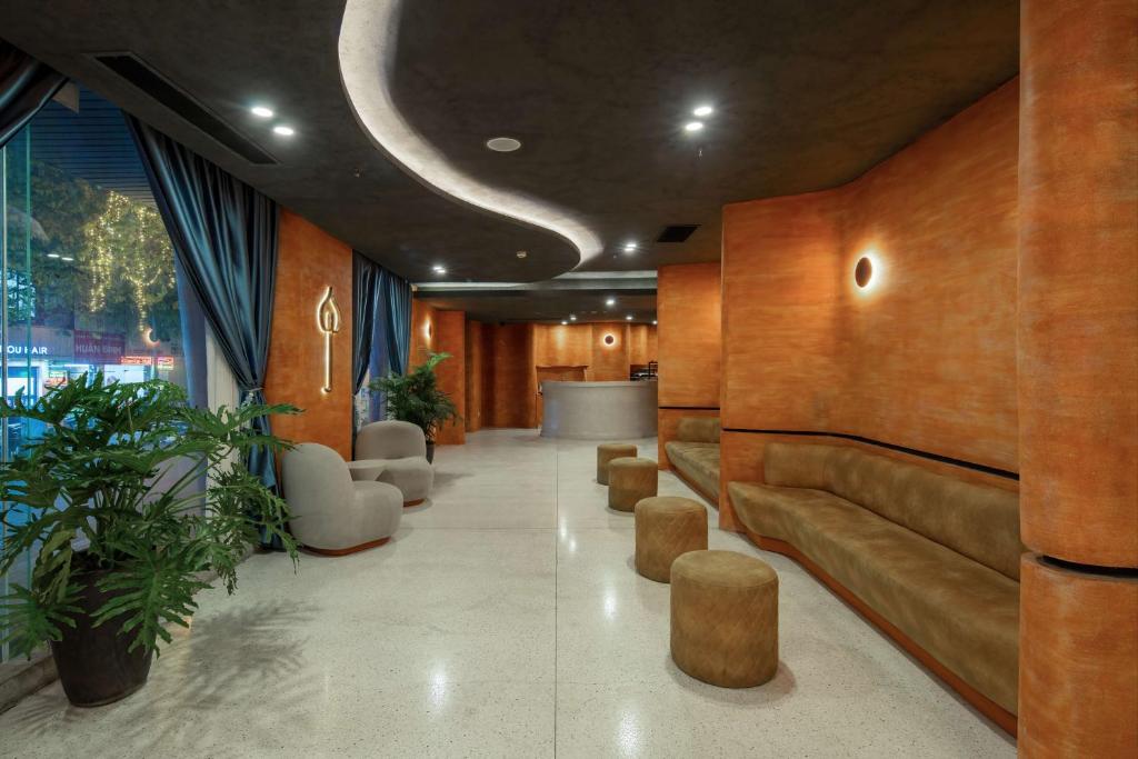 Posezení v ubytování Jacayl Hotel TCG