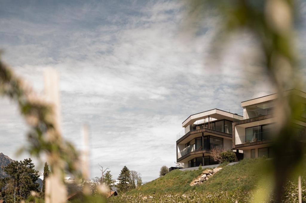 思科納的住宿－Villa Goyen，草山顶上的建筑