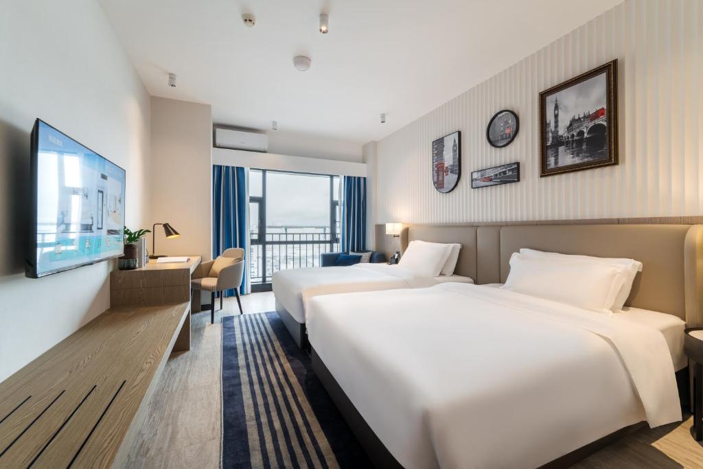 Livetour Hotel Luogang Science City Guangzhou - Luxe Tweelingzaal