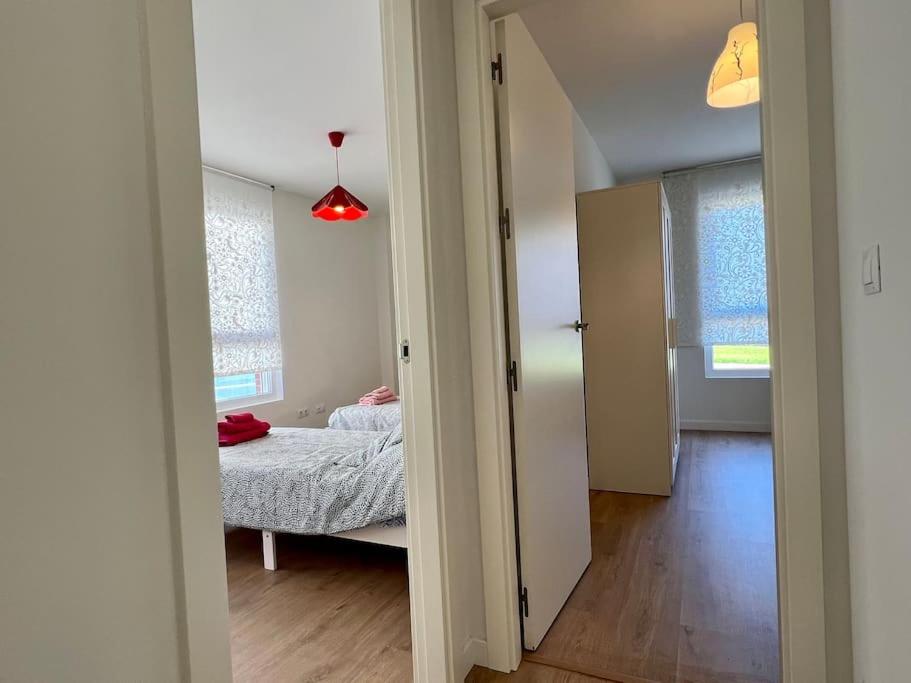 Postel nebo postele na pokoji v ubytování Apartamento Aguanaz 1