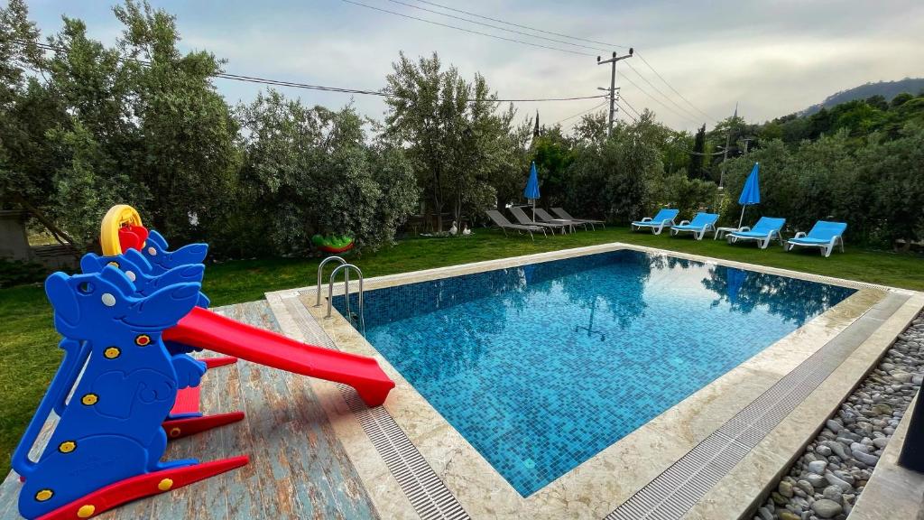 The swimming pool at or close to Private Villa in Gocek Villa Perest