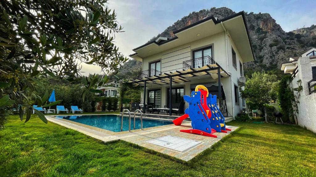 The swimming pool at or close to Private Villa in Gocek Villa Perest