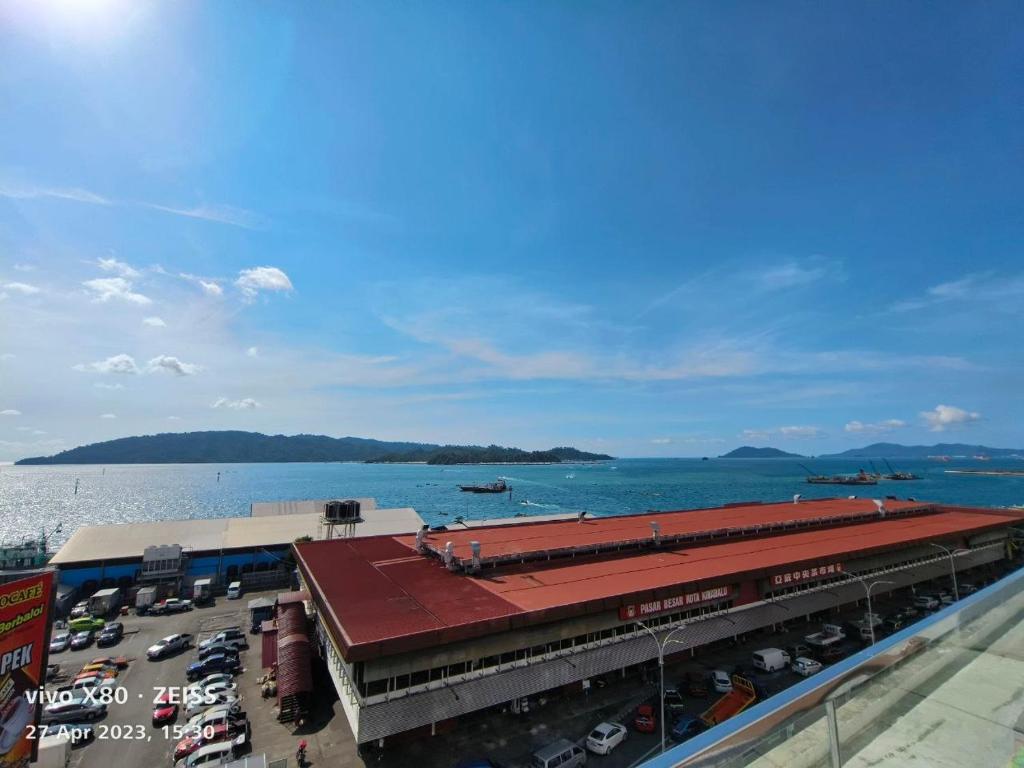Landskap semula jadi dekat dengan apartmen