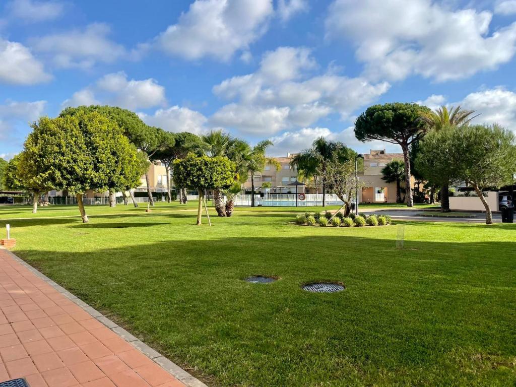 Zahrada ubytování Apartamento Campo de Golf