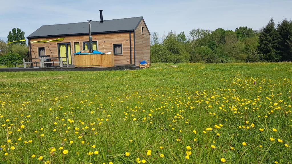 Zahrada ubytování Le Domaine Des Anges, écolodge