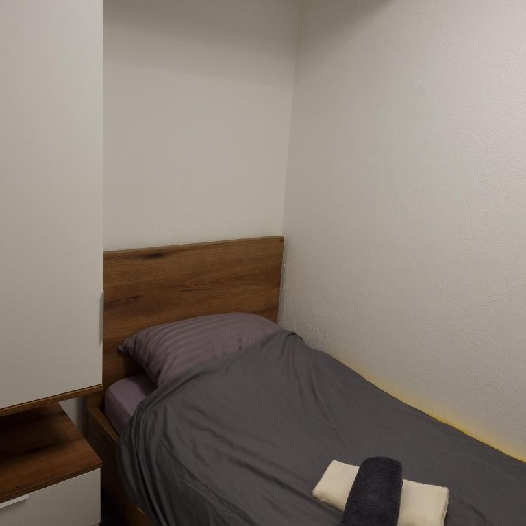 Postel nebo postele na pokoji v ubytování Kuća za odmor Marija