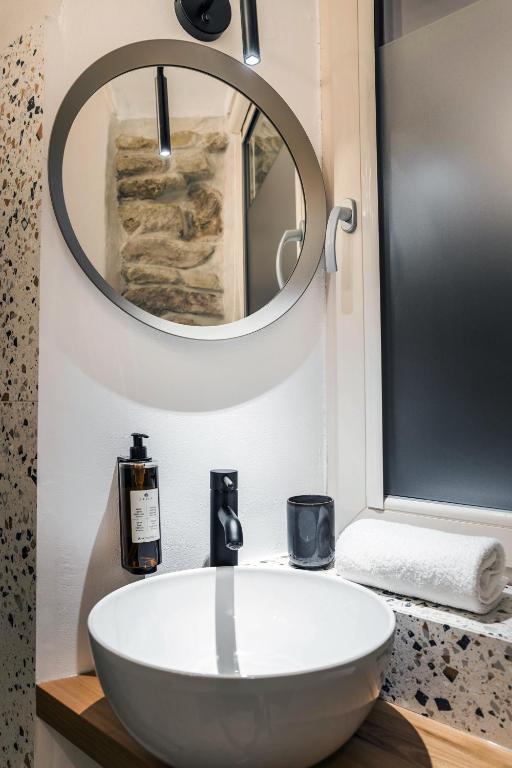 Koupelna v ubytování Hotel Pok Garni