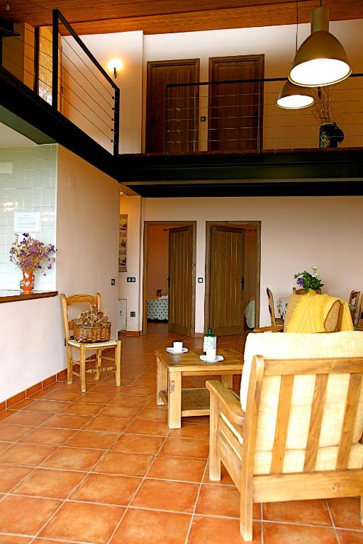 Posezení v ubytování Las Casas de Agapito