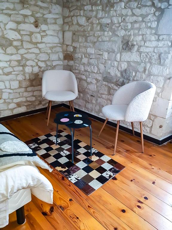 Les chambres du Roc - Chambre Lit King-Size