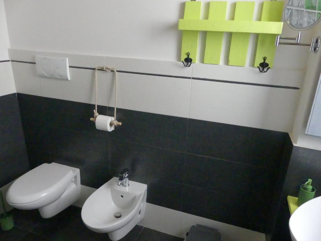 Koupelna v ubytování A Casa di Lu