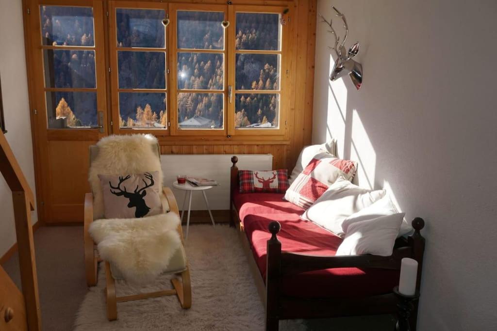 Posezení v ubytování Vue à couper le souffle Arellaz 42