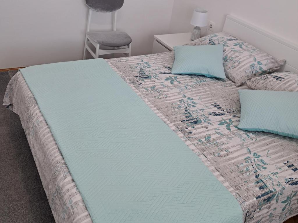 Postel nebo postele na pokoji v ubytování Beach seaview apartment