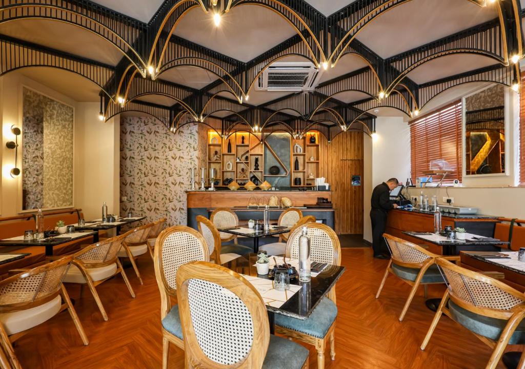 Posezení v ubytování Bloom Hotel - Golf Course Road, Sector 43