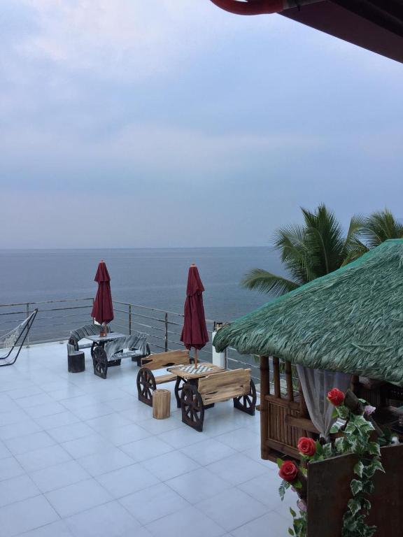 Nespecifikovaný výhled na moře nebo výhled na moře při pohledu z hotelu