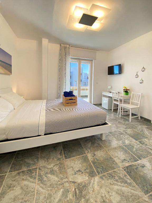 Postel nebo postele na pokoji v ubytování Lulía bed&breakfast