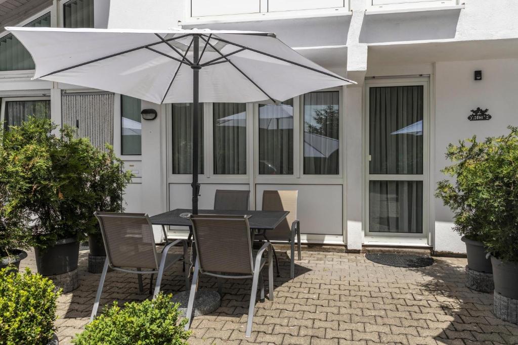 Patio nebo venkovní prostory v ubytování Fewo Eg Rechts - Hunde erlaubt