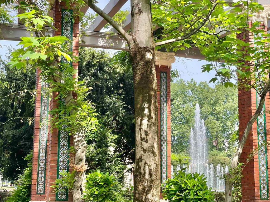 Zahrada ubytování Hotel Lidar