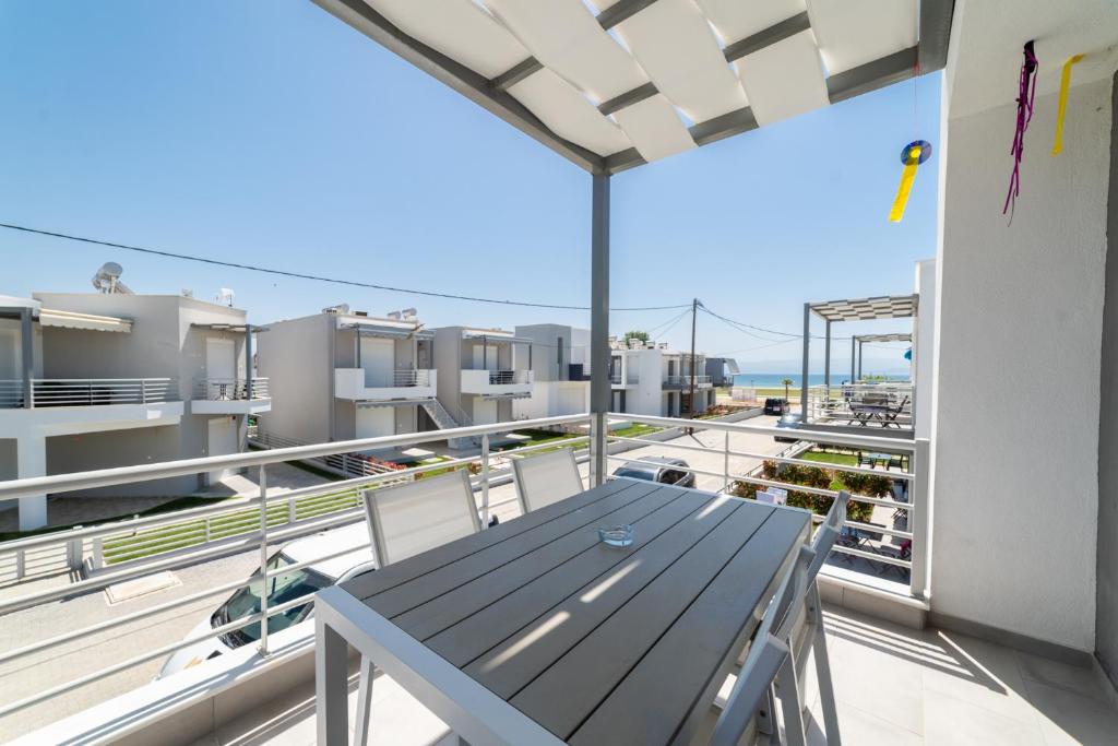 Balkón nebo terasa v ubytování Thalassa & Thalassa Prive Residential Complex