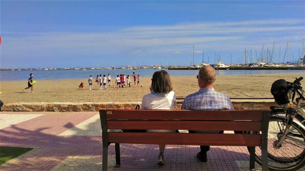 Hosté ubytování On the beach with sea view & promenade San Pedro del Pinatar VDE-075