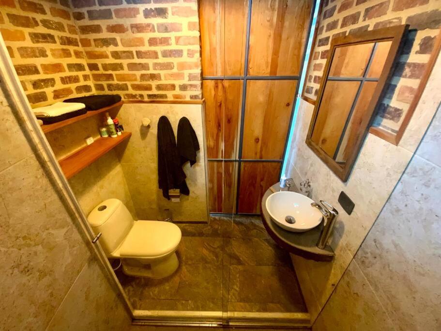 Koupelna v ubytování Suite en las Nubes Hotel Portal 360
