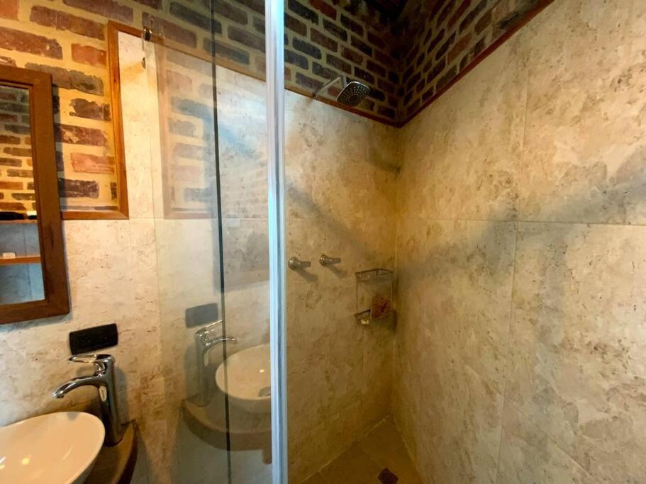 Koupelna v ubytování Suite en las Nubes Hotel Portal 360