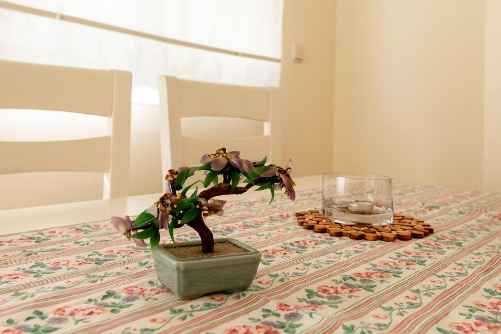 Postel nebo postele na pokoji v ubytování Apartamento Banana