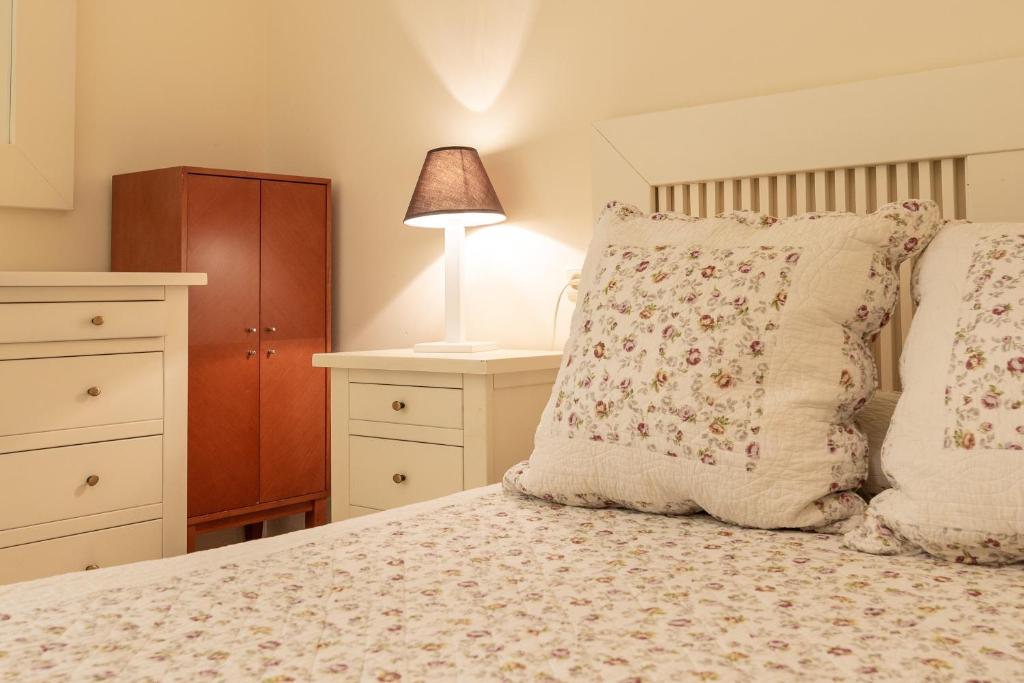Postel nebo postele na pokoji v ubytování Apartamento Banana