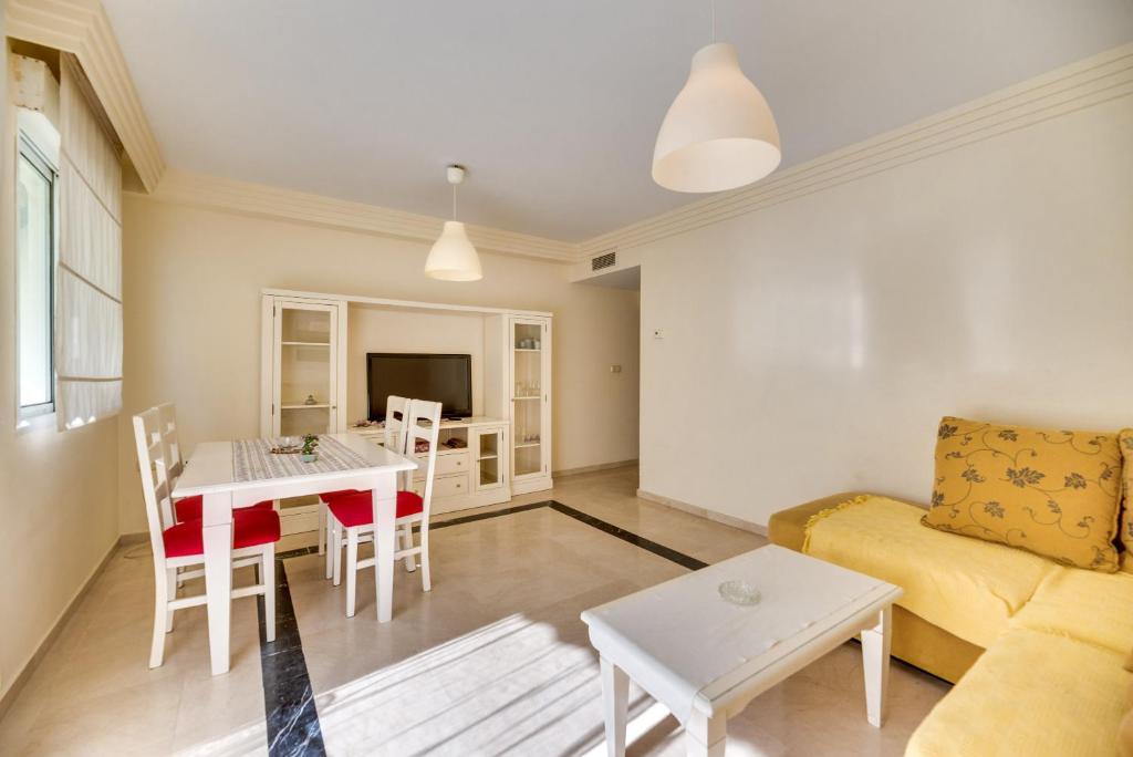 Posezení v ubytování Apartamento Banana