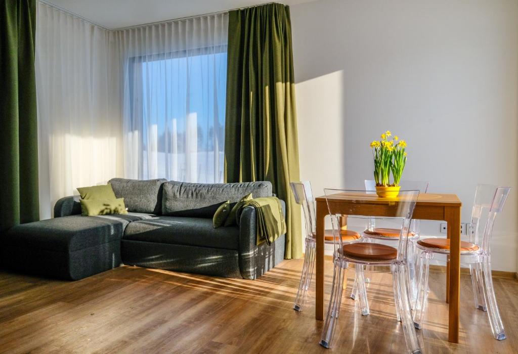 Posezení v ubytování Apartmány Trojice